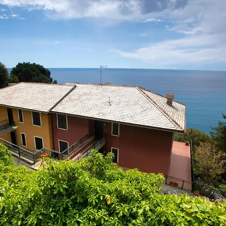 公寓 081b) Historic Il Vigneto 49, Sea View, Balcony, Free Private Parking *