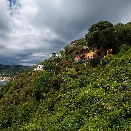 081b) Historic Il Vigneto 49, Sea View, Balcony, Free Private Parking Apartment *